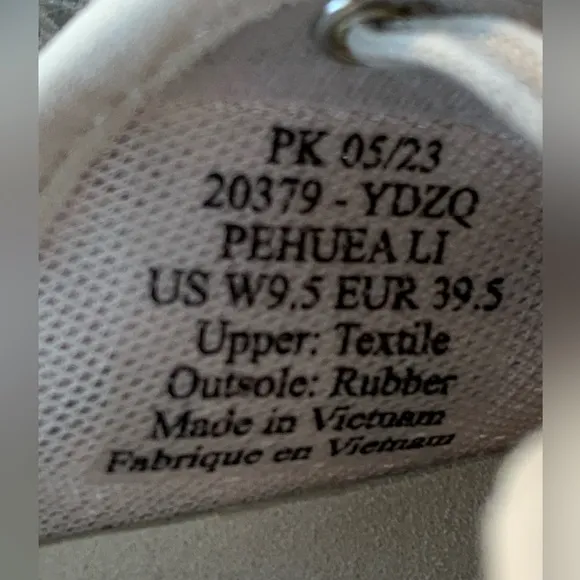 OluKai Pehuea Li Cloudy Women Sz 9.5 Casual Sneakers Mesh Convertible Shoes