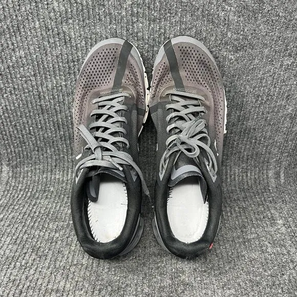 On Cloud Cloudflow Black Rock Grey Athletic Running Shoes Men’s Size 10 US