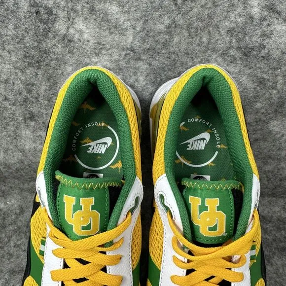 Oregon Ducks Nike Air Max SYSTM Shoes Mens Size 8.5 Yellow Green DZ7738-700