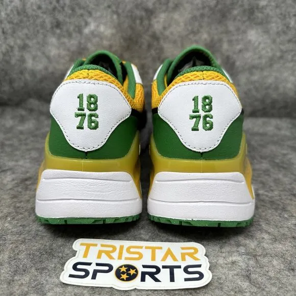 Oregon Ducks Nike Air Max SYSTM Shoes Mens Size 8.5 Yellow Green DZ7738-700