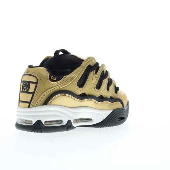 Osiris Mens D3 2001 Gold Shoes (NWT)
