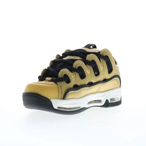 Osiris Mens D3 2001 Gold Shoes (NWT)