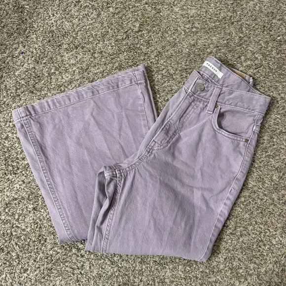 PacSun High Rise Flare Jeans in Lavender Size 24