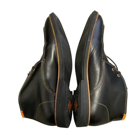 Paul Smith Ankle Boots Men 10.5 EU 44 Brown Leather Lace up Chukka Preppy
