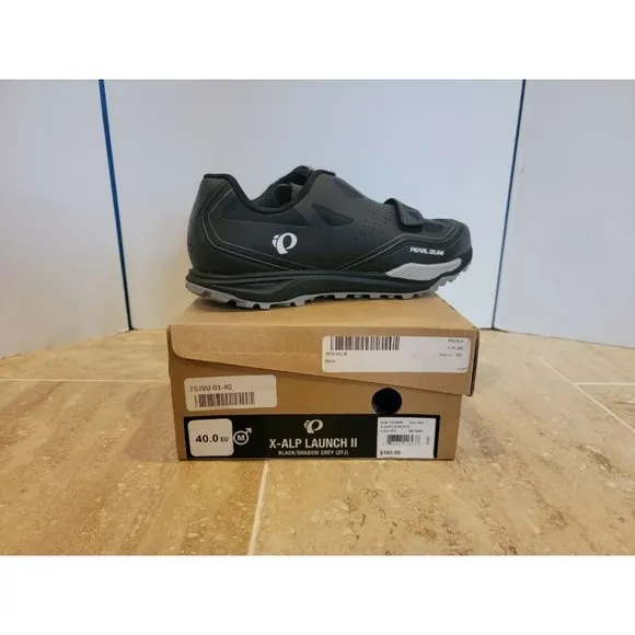 Pearl Izumi X-ALP Launch II Black Shadow Men 6.5 /‎