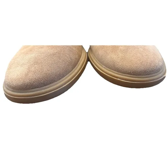 Peter Millar Excursionist Chukka Beige/Tan Suede Leather Slip On Boot Sz. 10M