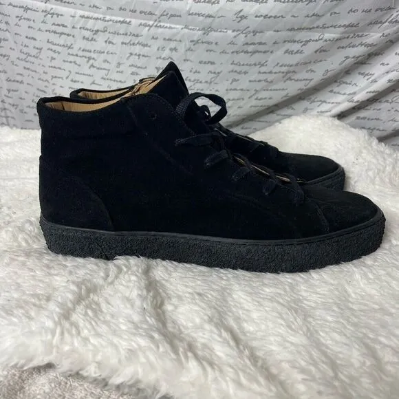 Philippe anders London black‎ suede men's size 10 1/2