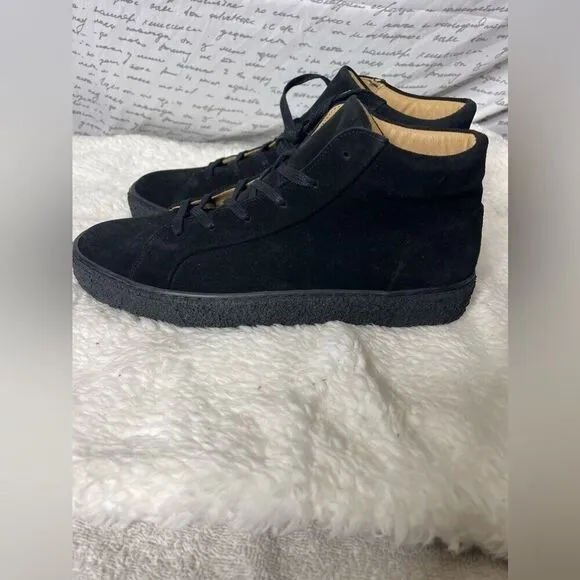 Philippe anders London black‎ suede men's size 10 1/2