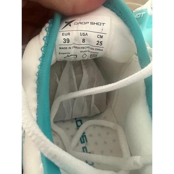 Pickleball shoes sneakers Dropshot Sibi Women's Padel Shoe Sz 8 NWT
