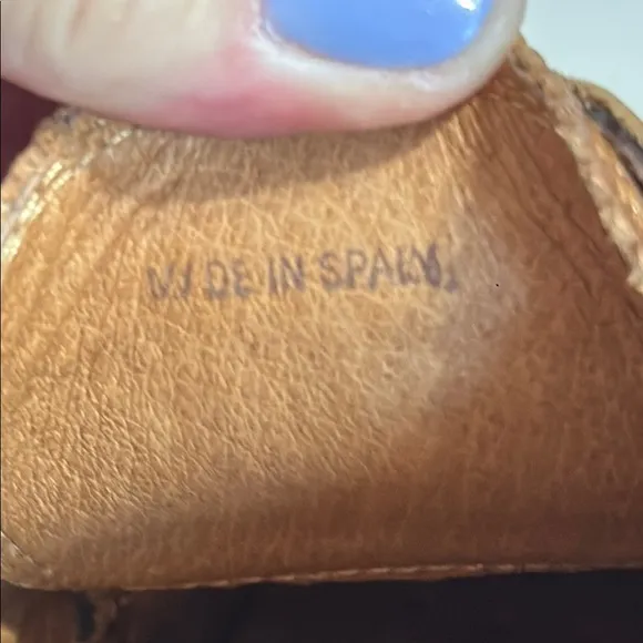 PIKOLINOS Brown Oxford Derbys Classic Leather Made in Spain Size 37