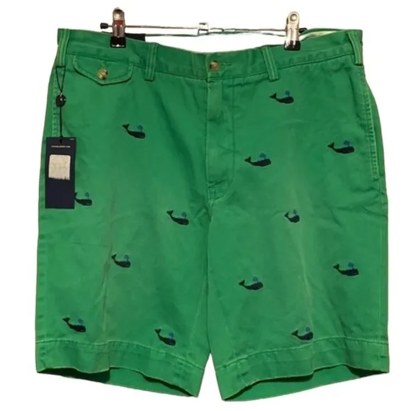 Polo Ralph Lauren classic fit novelty print men’s shorts New size 35 nautical