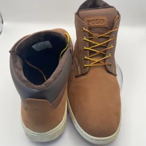 Polo Ralph Lauren Men's Shrunken Nubuck Lace UP Sneaker Boot  11