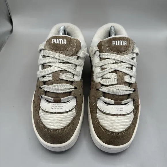 PUMA 180 Skateboard Sneakers Shoes Brown Corduroy Low Chocolate Chip Mens US 8.5