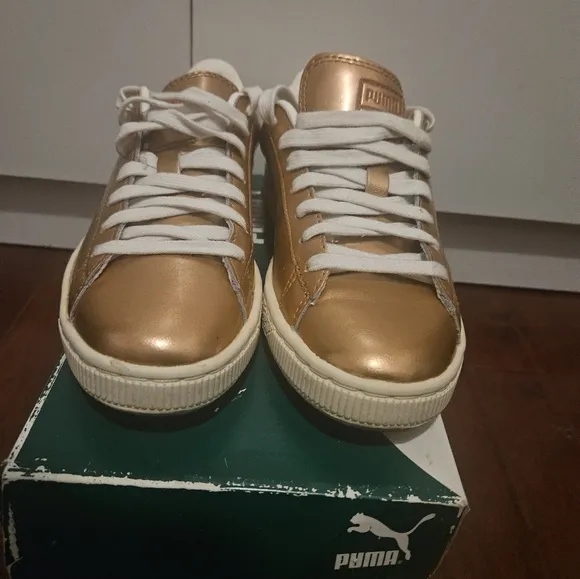 Puma Bakset Classic Citi Metallic, Copper/ Rose Gold, US 7