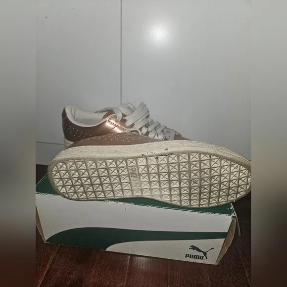 Puma Bakset Classic Citi Metallic, Copper/ Rose Gold, US 7