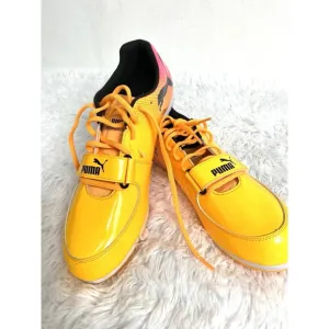 Puma Evospeed Long Jump Track &amp; Field Shoes US Size 11.5 Yellow Black 377001-01