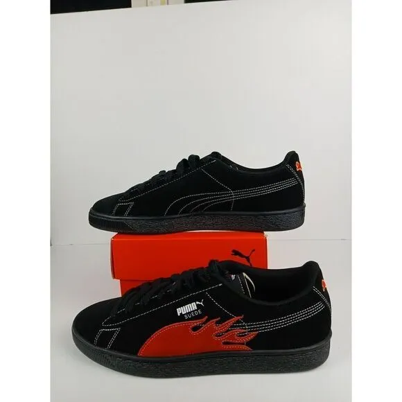 Puma Suede Classic Butter Goods Mens Shoes Sz  10 Puma Black Suede Sneakers New
