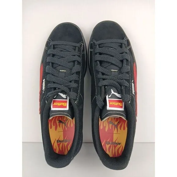Puma Suede Classic Butter Goods Mens Shoes Sz  10 Puma Black Suede Sneakers New