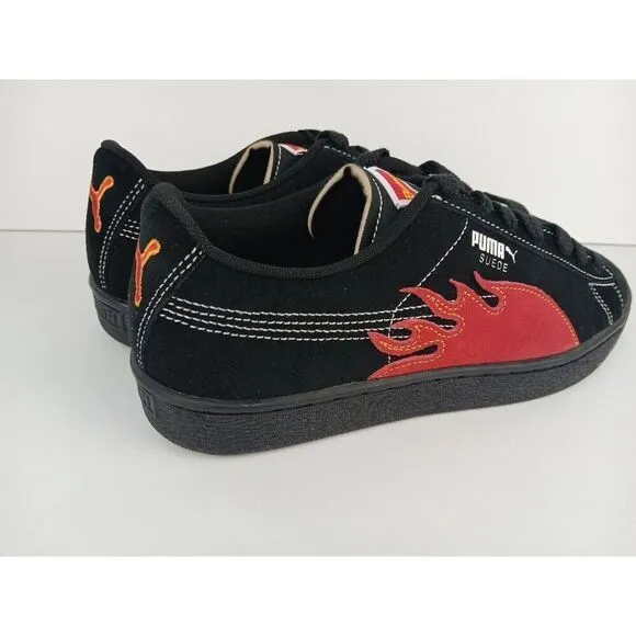 Puma Suede Classic Butter Goods Mens Shoes Sz  10 Puma Black Suede Sneakers New