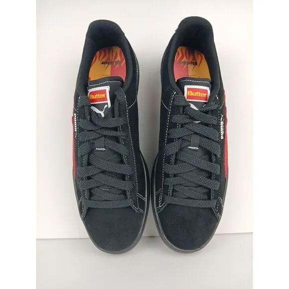 Puma Suede Classic Butter Goods Mens Shoes Sz  10 Puma Black Suede Sneakers New