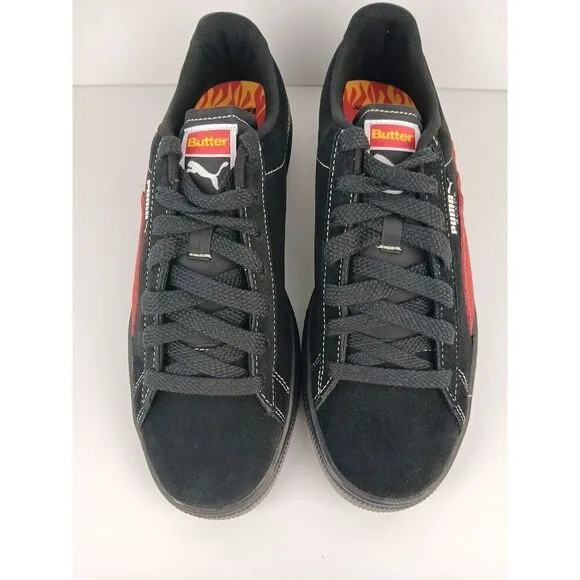 Puma Suede Classic Butter Goods Mens Shoes Sz  10 Puma Black Suede Sneakers New