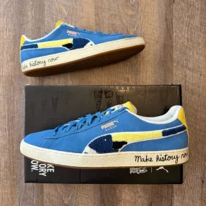 Puma x Black Fives Suede Classic Star Sapphire Blue Yellow