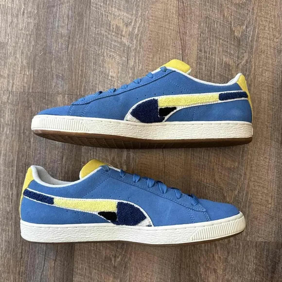 Puma x Black Fives Suede Classic Star Sapphire Blue Yellow
