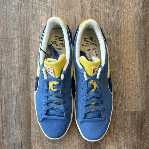 Puma x Black Fives Suede Classic Star Sapphire Blue Yellow