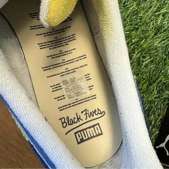Puma x Black Fives Suede Classic Star Sapphire Blue Yellow