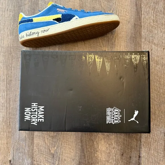 Puma x Black Fives Suede Classic Star Sapphire Blue Yellow