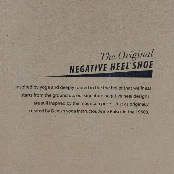 Rare Kalso Earth Shoe Darby Mens Negative Heel‎ Denim Blue Size 11.5