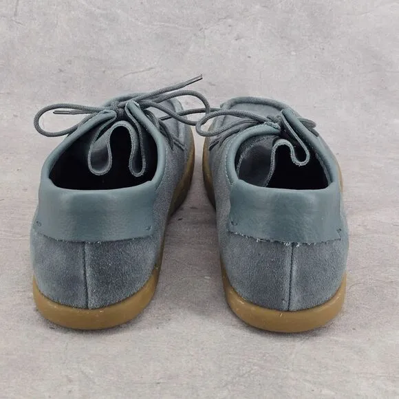 Rare Kalso Earth Shoe‎ Darby Mens Negative Heel Denim Blue Size 11.5