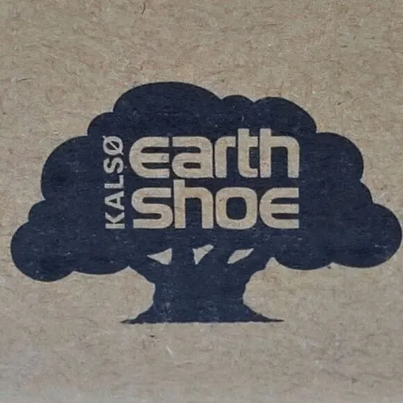 Rare Kalso Earth Shoe Darby Mens Negative Heel‎ Denim Blue Size 11.5