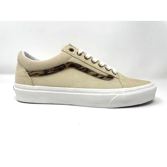 *RARE* Vans Old Skool Pony Hair Stripe Shoes Mens 9.5 Classic Premium Suede NWT