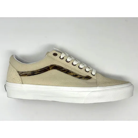 *RARE* Vans Old Skool Pony Hair Stripe Shoes Mens 9.5 Classic Premium Suede NWT
