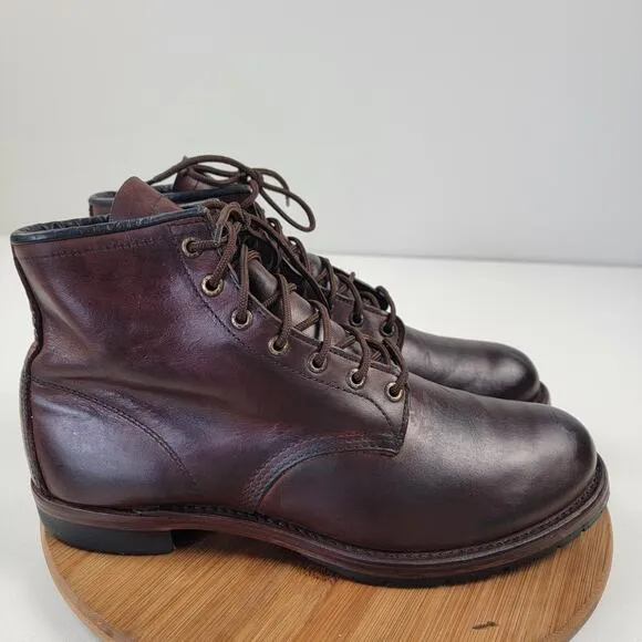 Red Wing 4579 Beackman Brown Leather Boots Men’s Shoe Sz 10.5 D USA Workwear