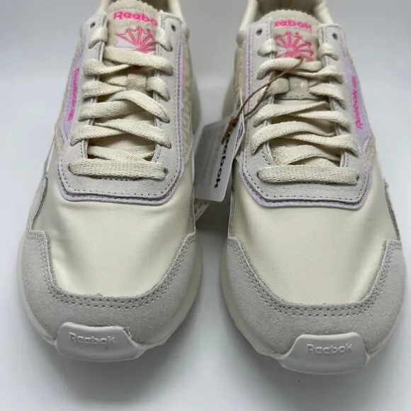 Reebok CL Legaxy AZ Women Shoes Size 8 Running Sneakers White Purple Pink GZ3635