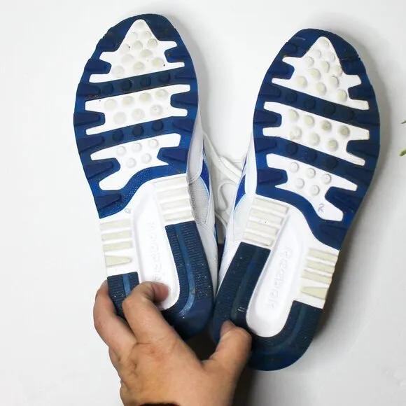 REEBOK Classic EG7936 White Blue Sneaker‎ Shoes 9