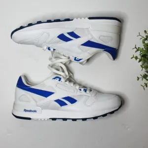 REEBOK Classic EG7936 White Blue Sneaker‎ Shoes 9