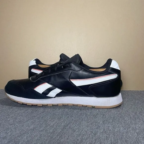 Reebok Classic Leather Men's Size 11.5 Lifestyle Shoes GY0954 Black Gum Sneakers