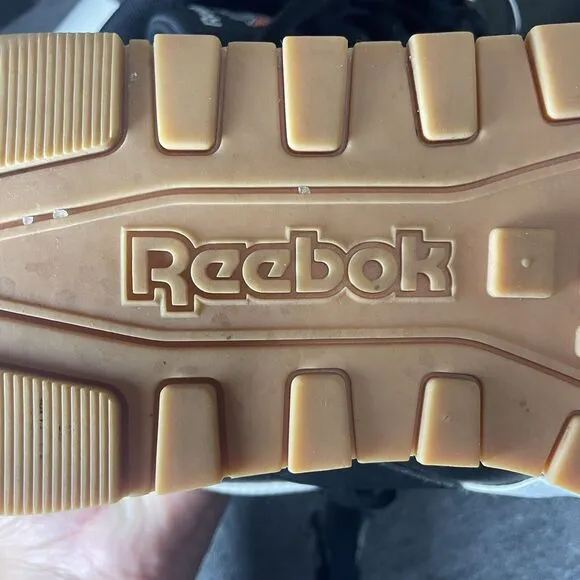 Reebok Classic Leather Men's Size 11.5 Lifestyle Shoes GY0954 Black Gum Sneakers