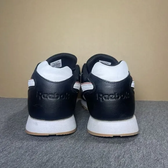 Reebok Classic Leather Men's Size 11.5 Lifestyle Shoes GY0954 Black Gum Sneakers