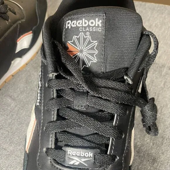 Reebok Classic Leather Men's Size 11.5 Lifestyle Shoes GY0954 Black Gum Sneakers