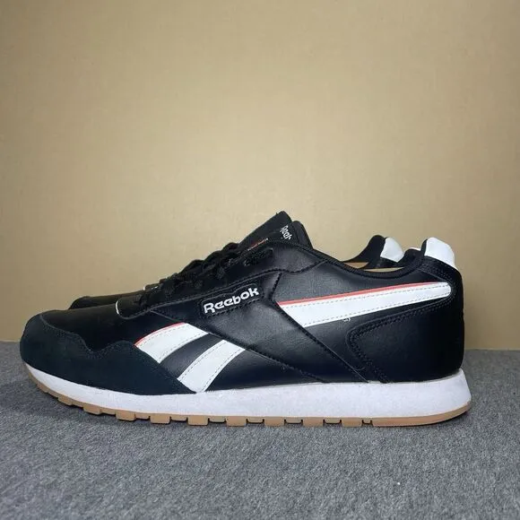 Reebok Classic Leather Men's Size 11.5 Lifestyle Shoes GY0954 Black Gum Sneakers