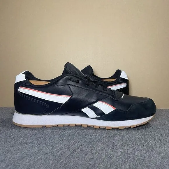 Reebok Classic Leather Men's Size 11.5 Lifestyle Shoes GY0954 Black Gum Sneakers
