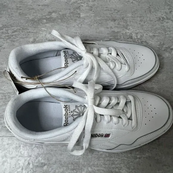 Reebok Men's Club MEMT Sneaker Shoes Mens Size‎ 6 White
