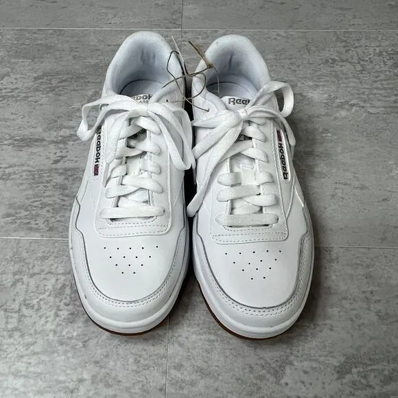Reebok Men's Club MEMT Sneaker Shoes Mens Size‎ 6 White