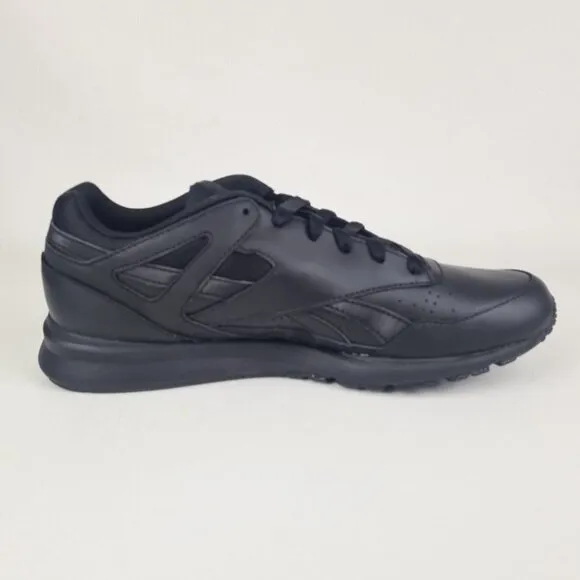 Reebok Record Mile Classic Leather Men's Sneakers Black Running