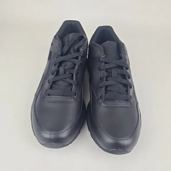 Reebok Record Mile Classic Leather Men's Sneakers Black Running