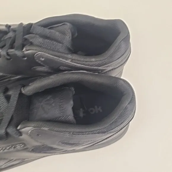 Reebok Record Mile Classic Leather Men's Sneakers Black Running
